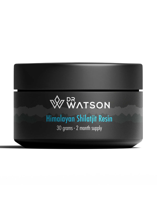 Pure HImalayan Shilajit Resin by Dr Watson, essential nutrients & minerals for energy, focus, healthy vitals