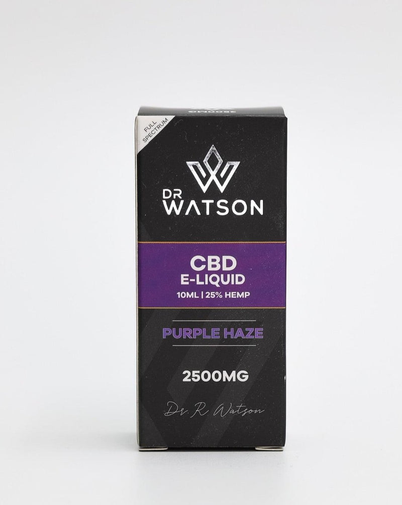 Dr Watson CBD Vape Purple Haze Eliquid