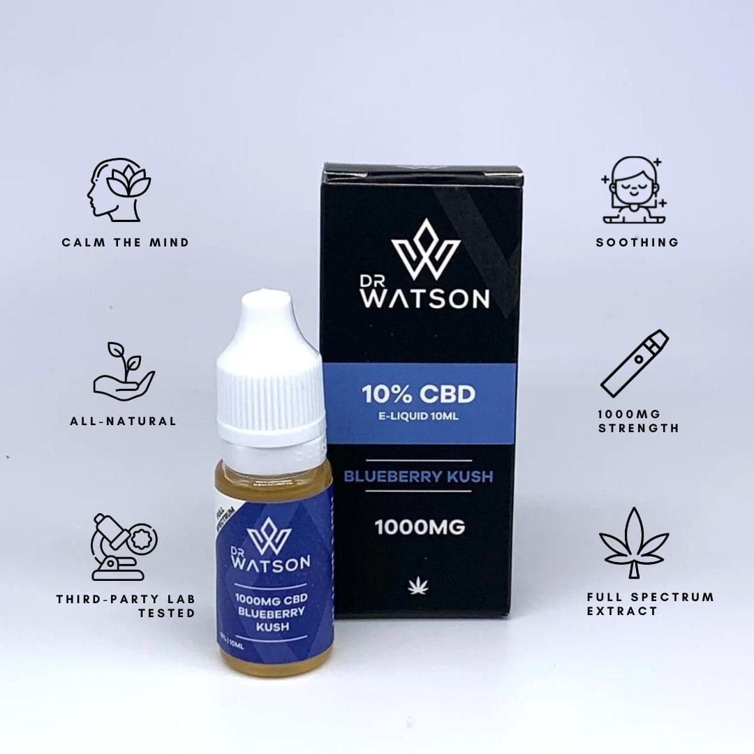 Blueberry Kush E-Liquid | 1000 mg Vollspektrum