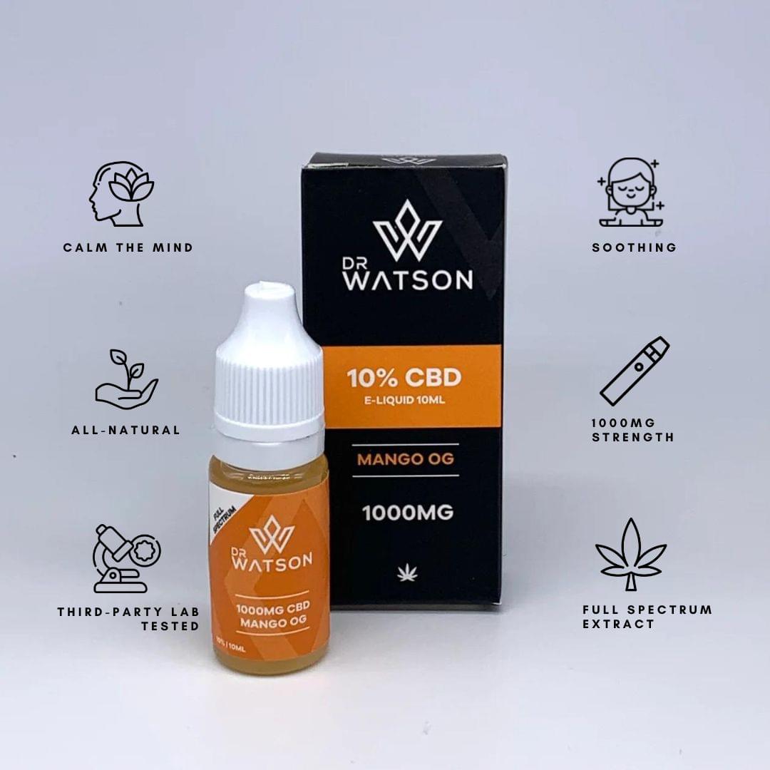 Mango UND E-Liquid | 1000 mg Vollspektrum