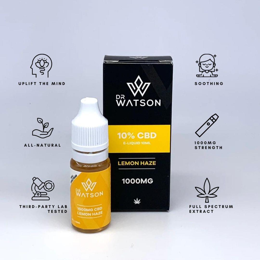 Lemon Haze E-liquid | 1000mg Full Spectrum