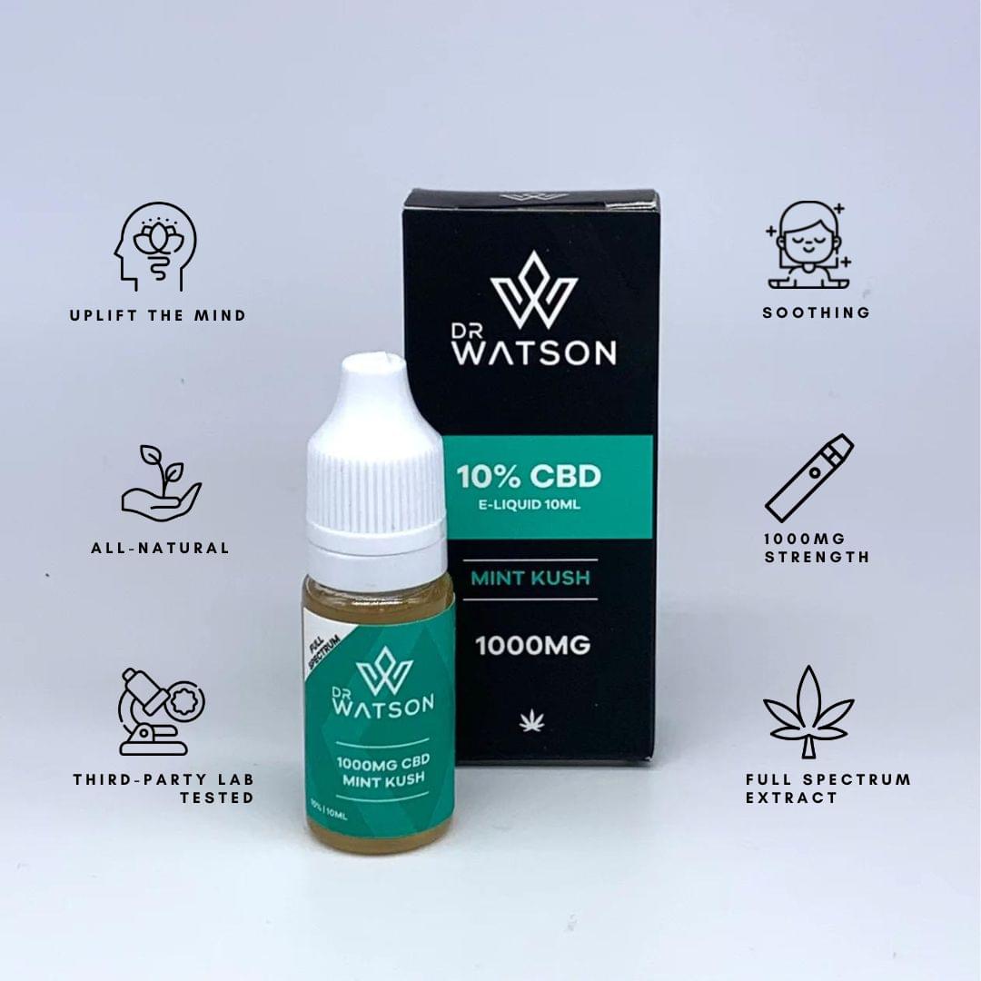 Mint Kush E-liquid | 1000mg Full Spectrum