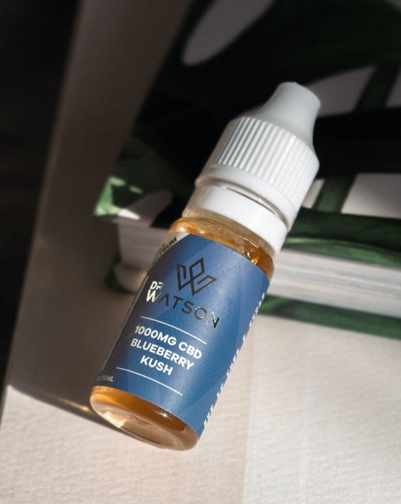 Blueberry Kush 1000mg CBD Liquid by Dr Watson