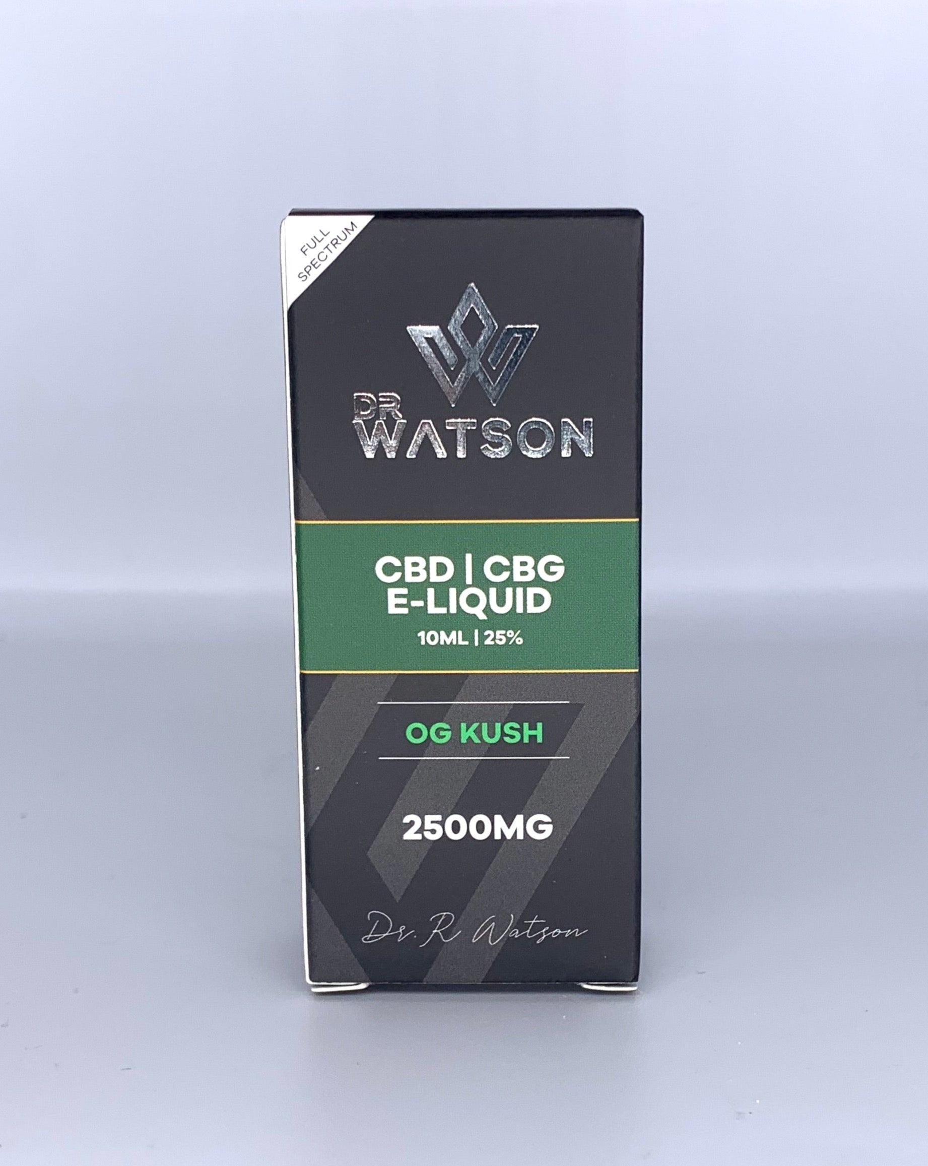 Dr Watson OG Kush 2500mg MG CBD Vape Liquid