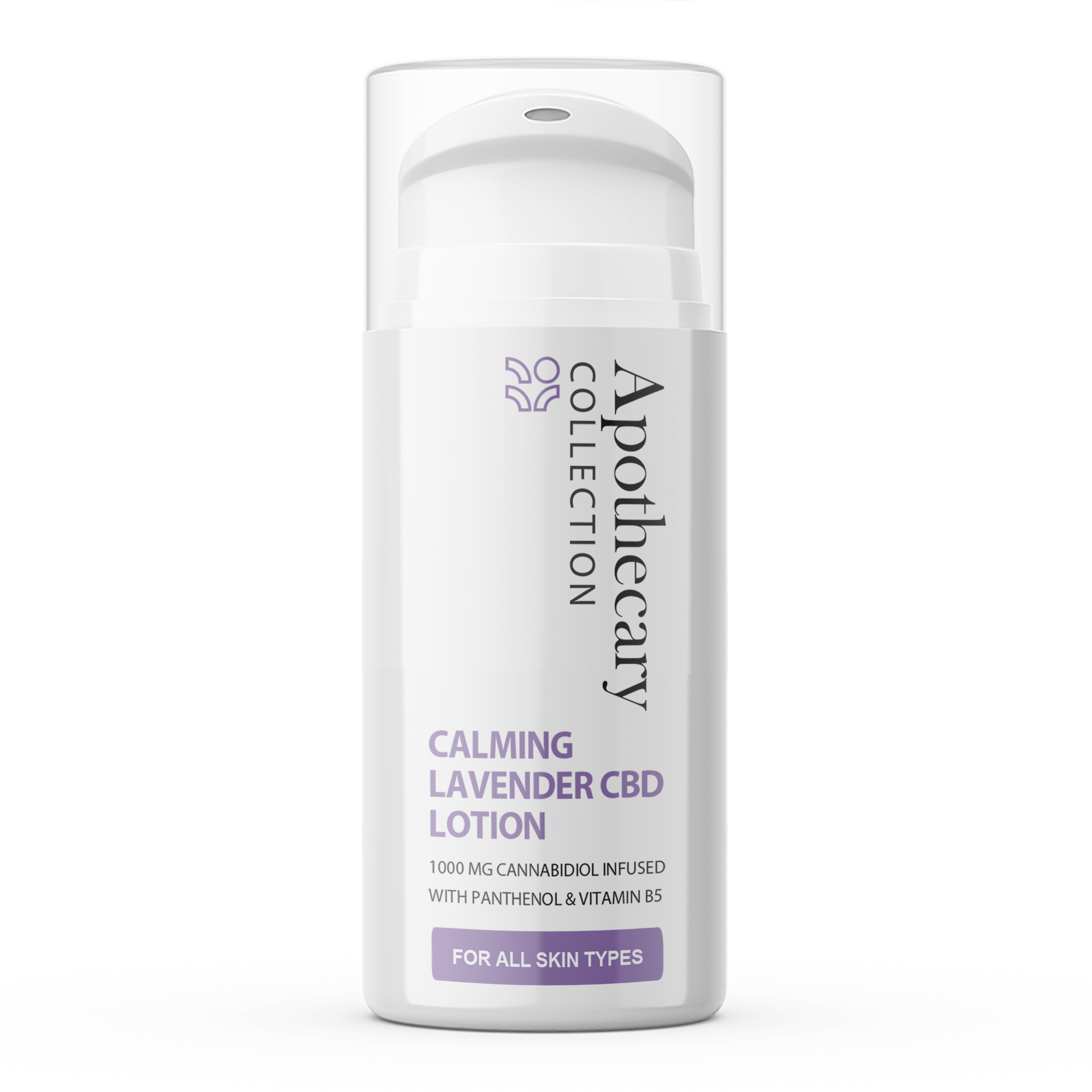 Apothecary CBD beruhigende Lavendel-Nachtlotion | 1000 mg | 100 ml