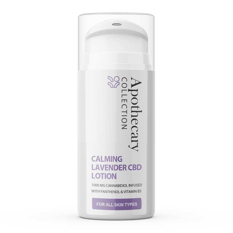 Apothecary CBD beruhigende Lavendel-Nachtlotion | 1000 mg | 100 ml